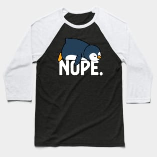 Pinguin Nope Baseball T-Shirt